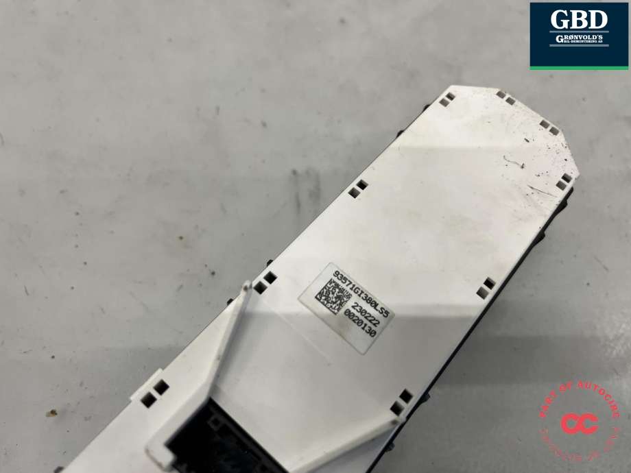 Bryter ruteheis førerdørspanel til Hyundai Ioniq 5 2021-->>  (93571GI 380LS5|)