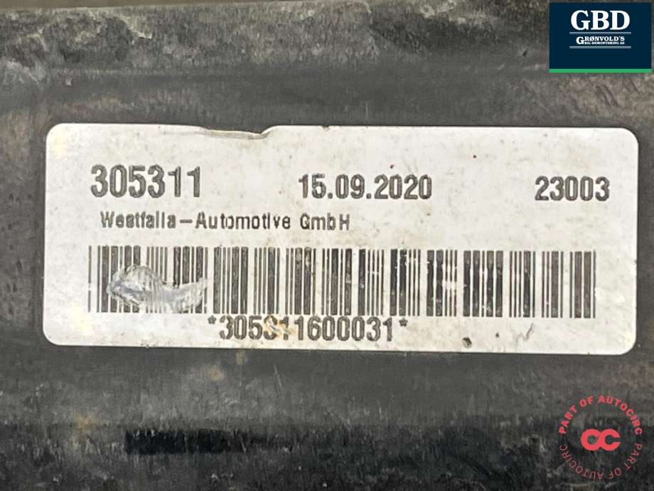 Hengerfeste til Audi Q7 2010-2015 (Type I, Fase 2) (4L0 803 921 AD|305311|)