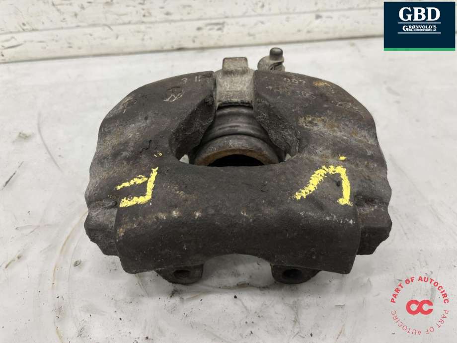 Bremsecaliper venstre foran til VW Transporter / Caravelle, 2003-2009 (Fase 1) (T5) (T5) (7H0 615 123 C)