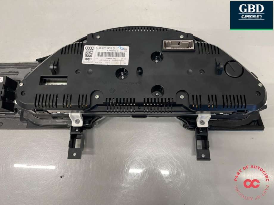 Instrumentpanel til Audi Q7 2010-2015 (Type I, Fase 2)  (4L0 920 932 D|4L0 920 932 DX|)