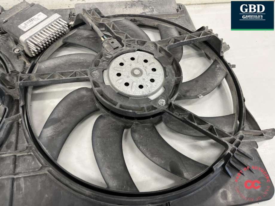 Kjølevifte elektrisk til Audi A4 2007-2014 (Type IV) (B8) (B8) (8K0 959 455 T|8K0 959 455 K|8K0 959 455 M | 8K0 959 455 R)