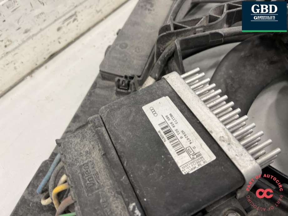 Kjølevifte elektrisk til Audi A4 2007-2014 (Type IV) (B8) (B8) (8K0 959 455 T|8K0 959 455 K|8K0 959 455 M | 8K0 959 455 R)