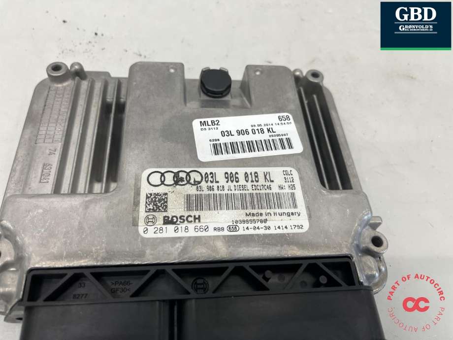 Styreenhet motor til Audi A4 2007-2014 (Type IV) (B8) (B8) (03L 906 018 KL|)