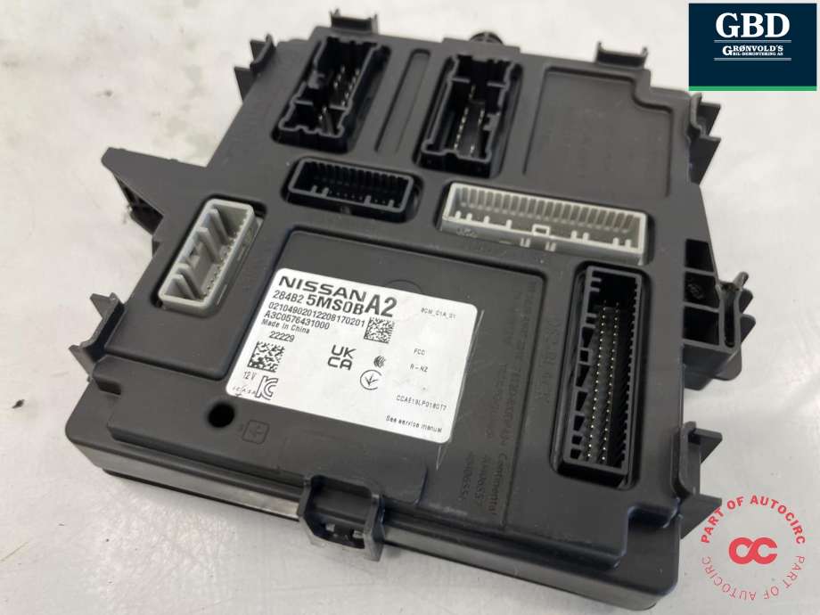 Styreenhet comfort (BCM) til Nissan Ariya 2022-->> (284B25MS0E|284B25MS0B|)