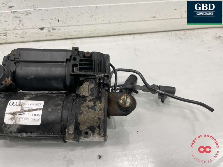 Kompressor nivå/luft til Audi Q7 2006-2010 (Type I, Fase 1) (4L0 698 007 C|4L0 698 007 A|7L8 616 006 A)