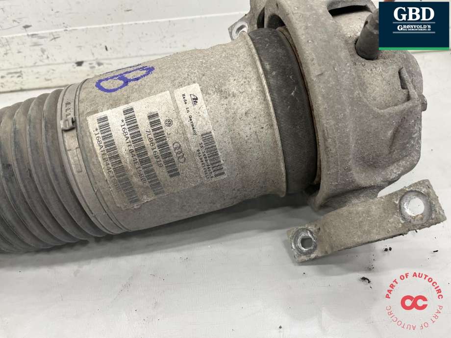 Fjær bak nivå luftpute/belg til Audi Q7 2006-2010 (Type I, Fase 1)  (7L8 616 019 G|7L8 616 019 C|7L8616019)
