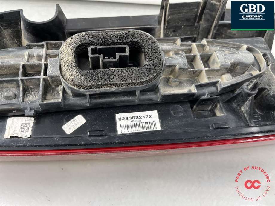 Baklykt høyre til Peugeot Partner 2015-2019 (Type II, Fase 2)  (16 800 225 80|96 772 050 80|)