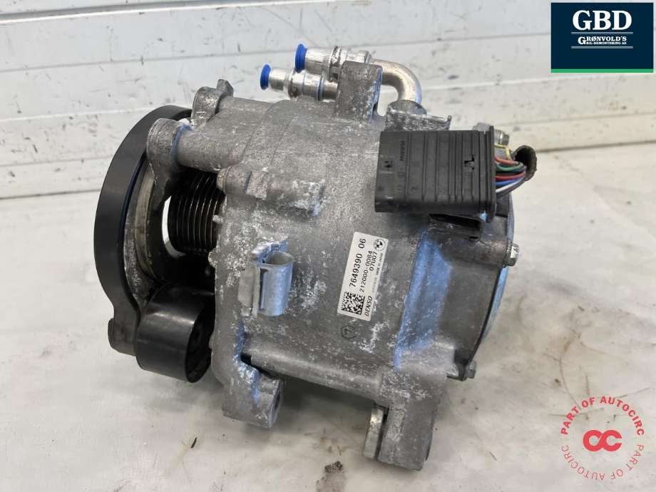 Hybrid starter generator (HSG) til BMW 2-Serie, Active/Gran Tourer 2014-->> (F45/F46) (F45/F46) (12 31 7 649 390|12 31 7 649 392|)