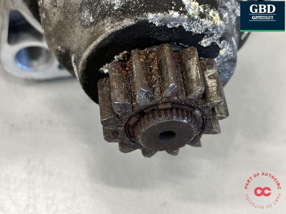 Starter diesel til Audi A3 2012-2016 (Type III, Fase 1)  (02M 911 024 B|02M 911 024 BX|)