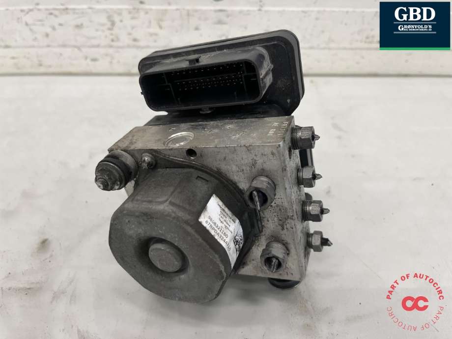 ABS sentral til Peugeot 308 2013-2021 (Type II)  (16 809 354 80|16 128 474 80|16 113 399 80)