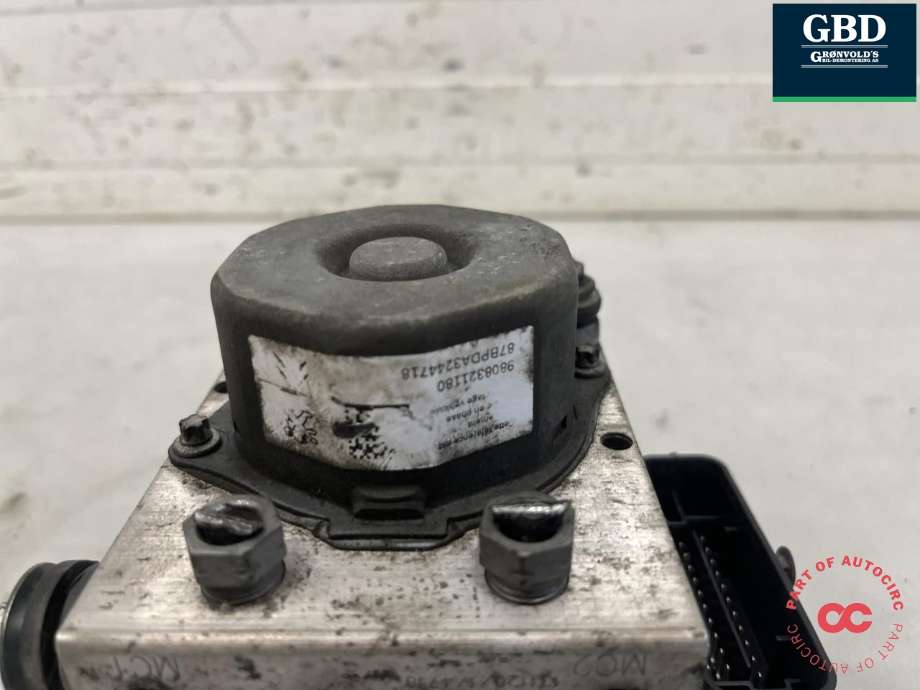 ABS sentral til Peugeot 308 2013-2021 (Type II)  (16 809 354 80|16 128 474 80|16 113 399 80)