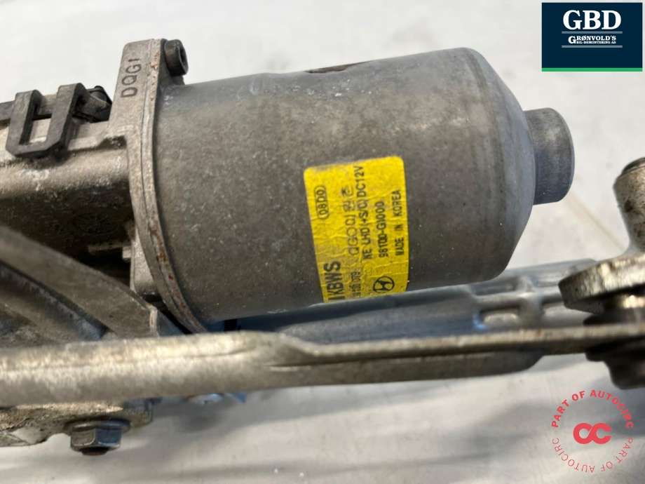 Viskermotor frontrute komplett m/overføring til Hyundai Ioniq 5 2021-->> (98120GI 000|98110C 5500|)