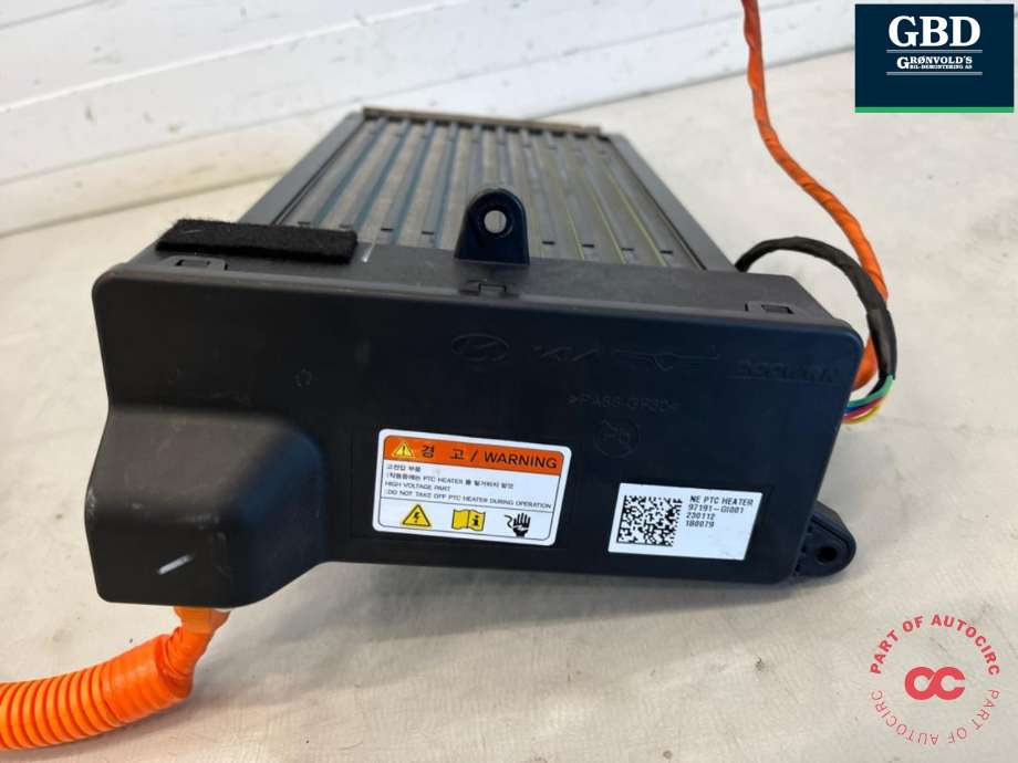 Varmeapparat PTC-heater til Hyundai Ioniq 5 2021-->>  (97191GI 000|)