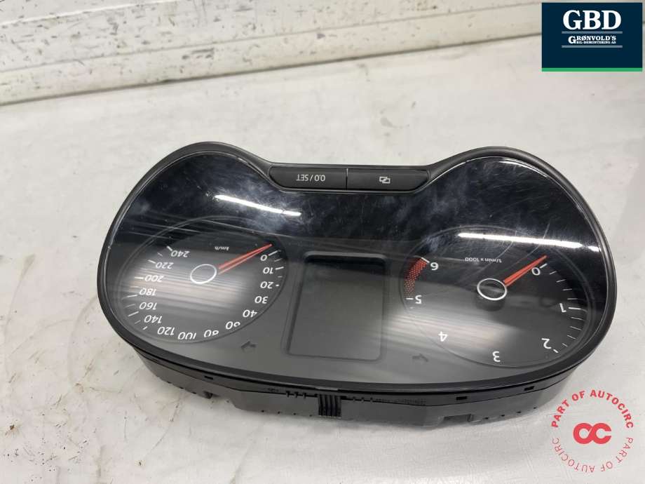 Instrumentpanel til VW Polo 2009-2014 (Type V, Fase 1)  (6R0 920 861 C|6R0 920 861 CX|)