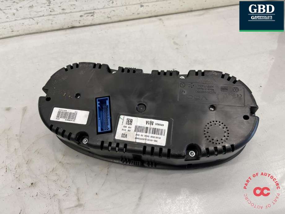 Instrumentpanel til VW Polo 2009-2014 (Type V, Fase 1)  (6R0 920 861 C|6R0 920 861 CX|)
