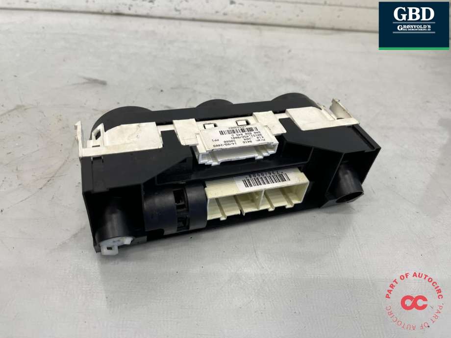 Varmeapparat betjening til VW Polo 2009-2014 (Type V, Fase 1)  (6R0 820 045 Q|6R0 820 045 H|)
