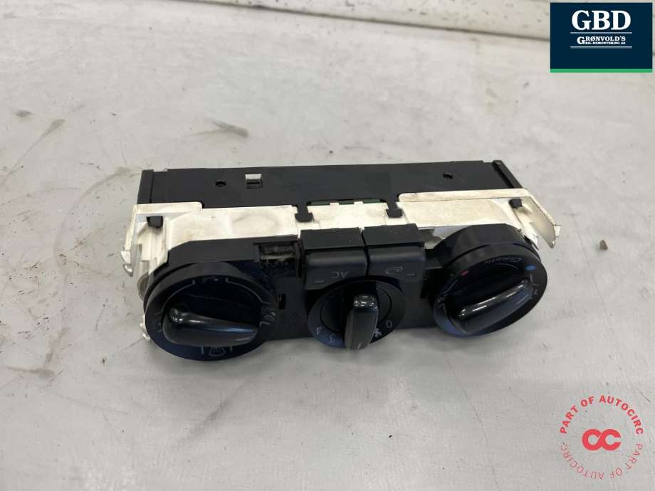 Varmeapparat betjening til VW Polo 2009-2014 (Type V, Fase 1)  (6R0 820 045 Q|6R0 820 045 H|)