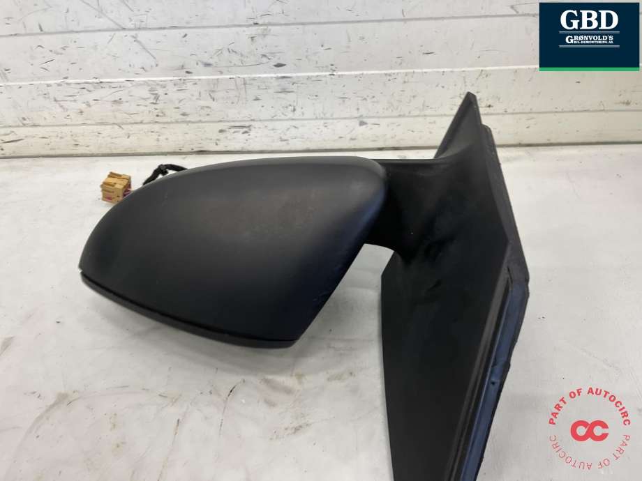 Speil venstre til VW Polo 2009-2014 (Type V, Fase 1)  (6R1 857 507 D|6R1 857 507 D  9B9|)