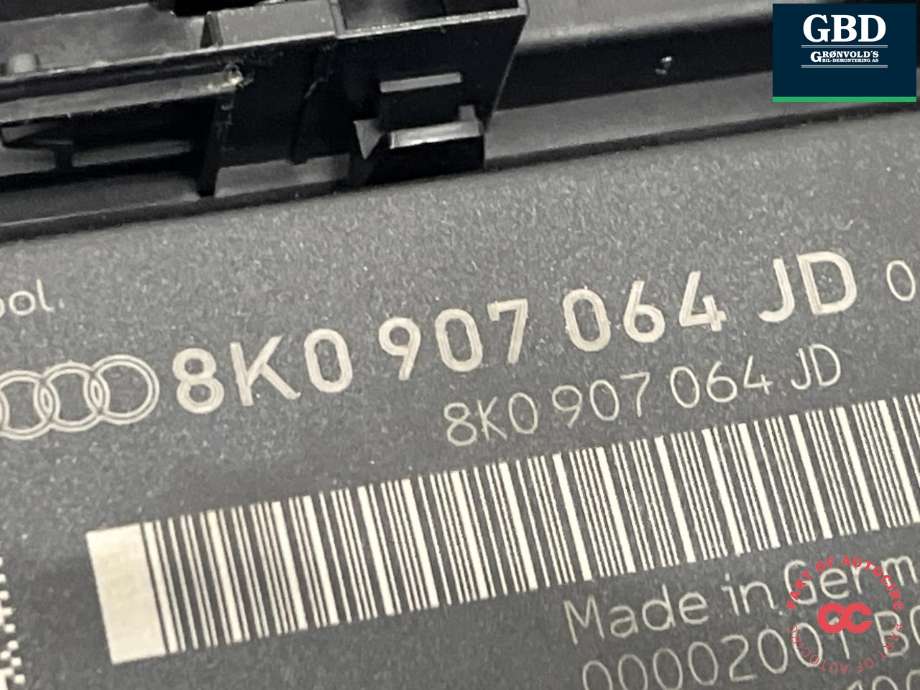 Styreenhet comfort (BCM) til Audi A4 2007-2014 (Type IV) (B8) (B8) (8K0 907 064 KJ|8K0 907 064 JJ|)