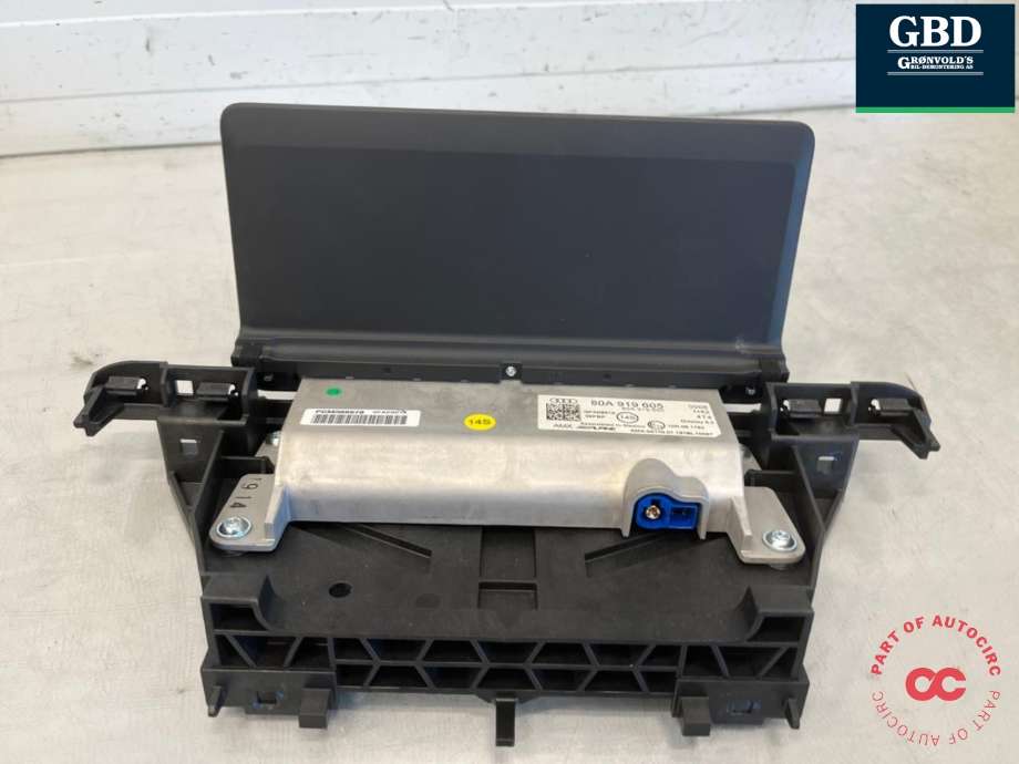 Multimedia display (MCU - Media Controller Unit) til Audi Q5 2017-->> (Type II)  (80A 919 605|)