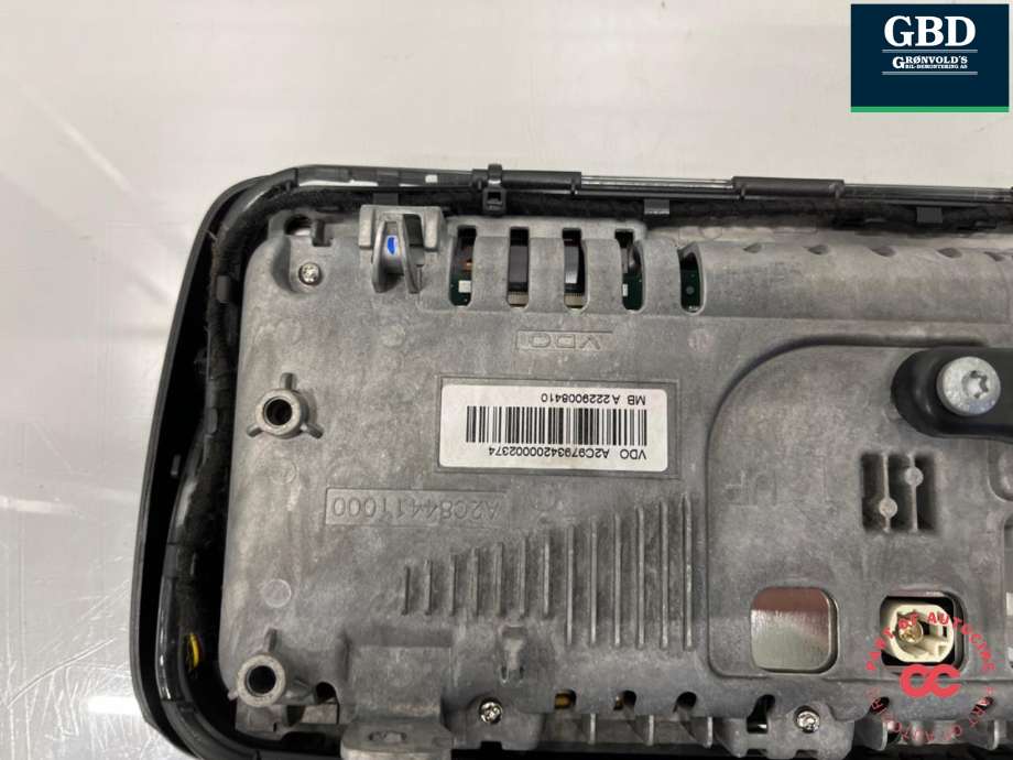 Instrumentpanel til Mercedes S-Klasse 2013-2020 (W222) (W222) (A 222 900 84 10|A 222 900 57 12|)