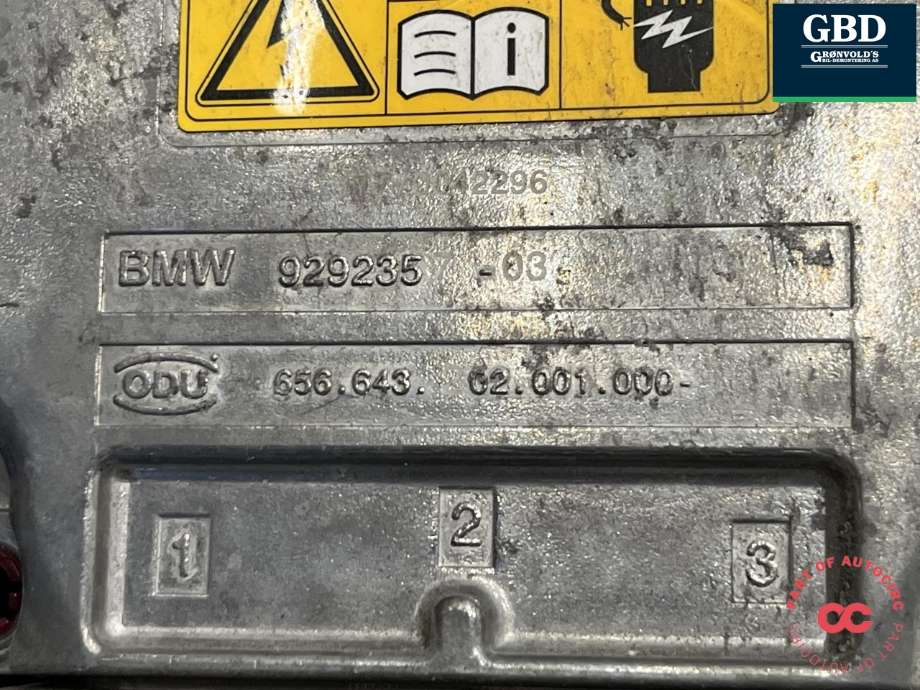 Kabel høy volt (HV) hybrid til BMW 2-Serie, Active/Gran Tourer 2014-->> (F45/F46) (F45/F46) (61 12 6 824 129|929235-03|)