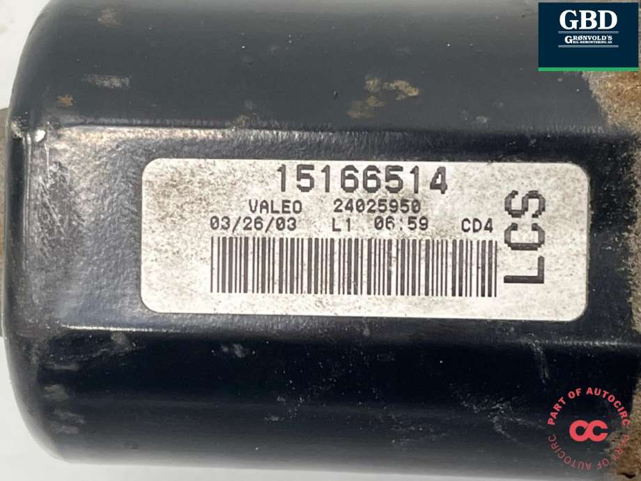 Viskermotor frontrute til Cadillac Escalade 2002-2006 (GMT 800) (GMT 800) (88958144|)