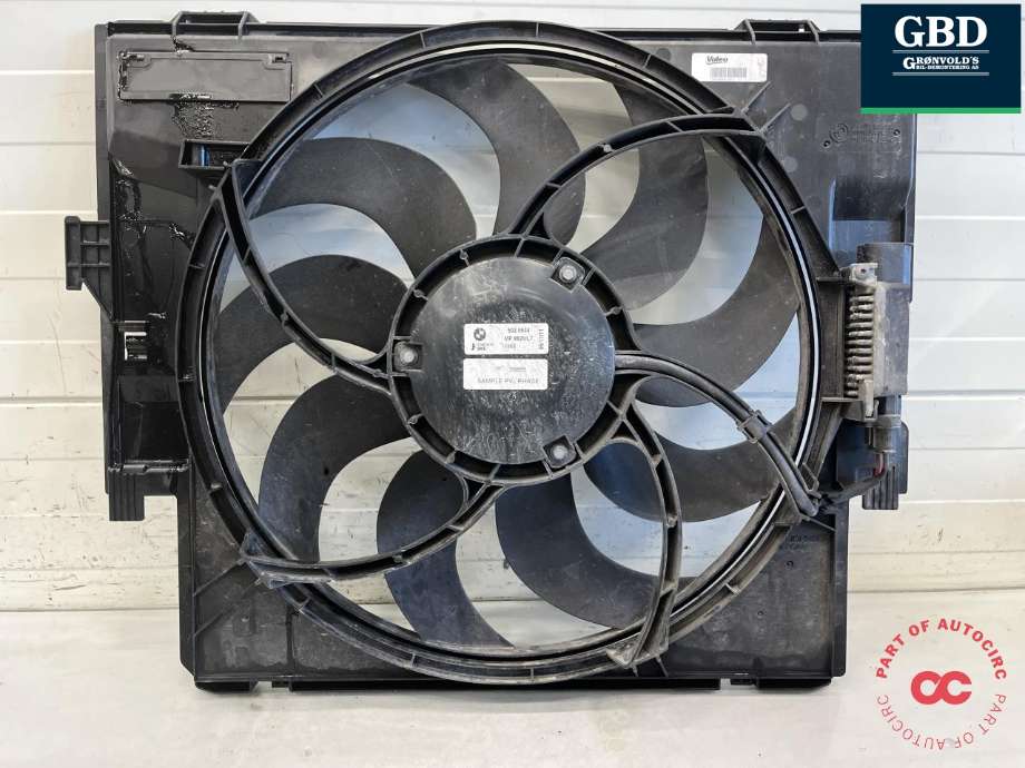 Kjølevifte elektrisk til BMW 1-Serie 2011-2015 (Fase 1) (F20/F21) (F20/F21) (17 42 7 640 508|)