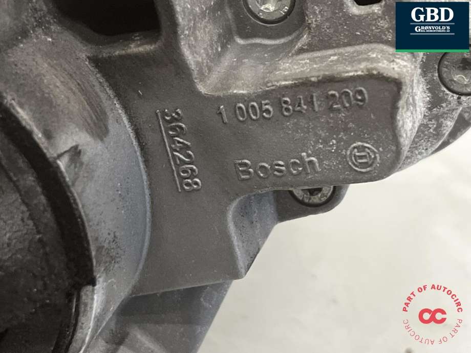 Starter diesel til BMW 1-Serie 2011-2015 (Fase 1) (F20/F21) (F20/F21) (12 41 8 587 708|12 41 8 581 100|12 41 8 571 905)
