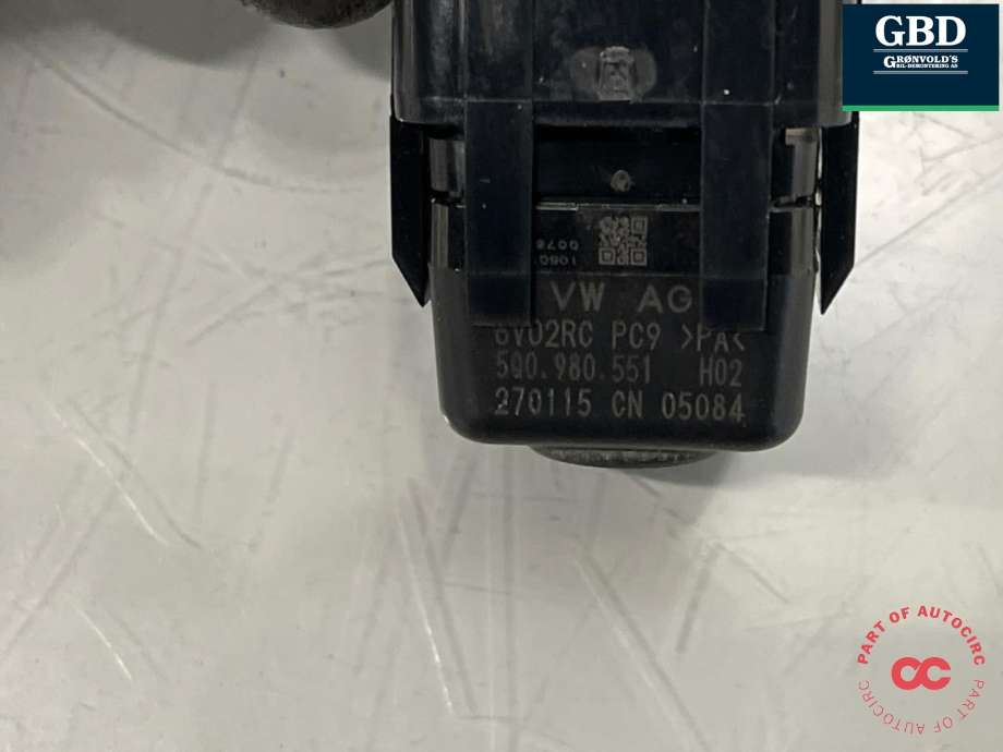 Parkeringskamera bak til Audi A3 2012-2016 (Type III, Fase 1)  (5Q0 980 551|5Q0.980.551|)