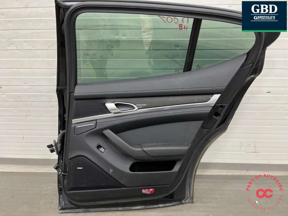 Dør høyre bak til Porsche Panamera 2009-2017 (Type I) (970) (970) (970 532 012 01|970 532 012 00|)
