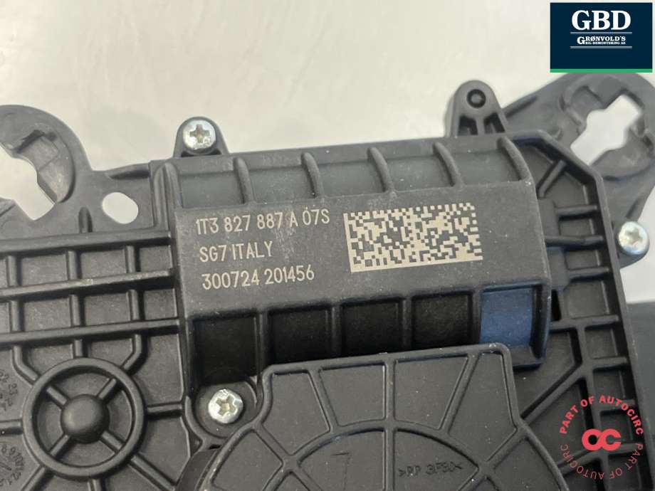 Baklukeåpner motor til VW ID.7 2023-->>  (1T3 827 887 B|1T3 827 887 A|)