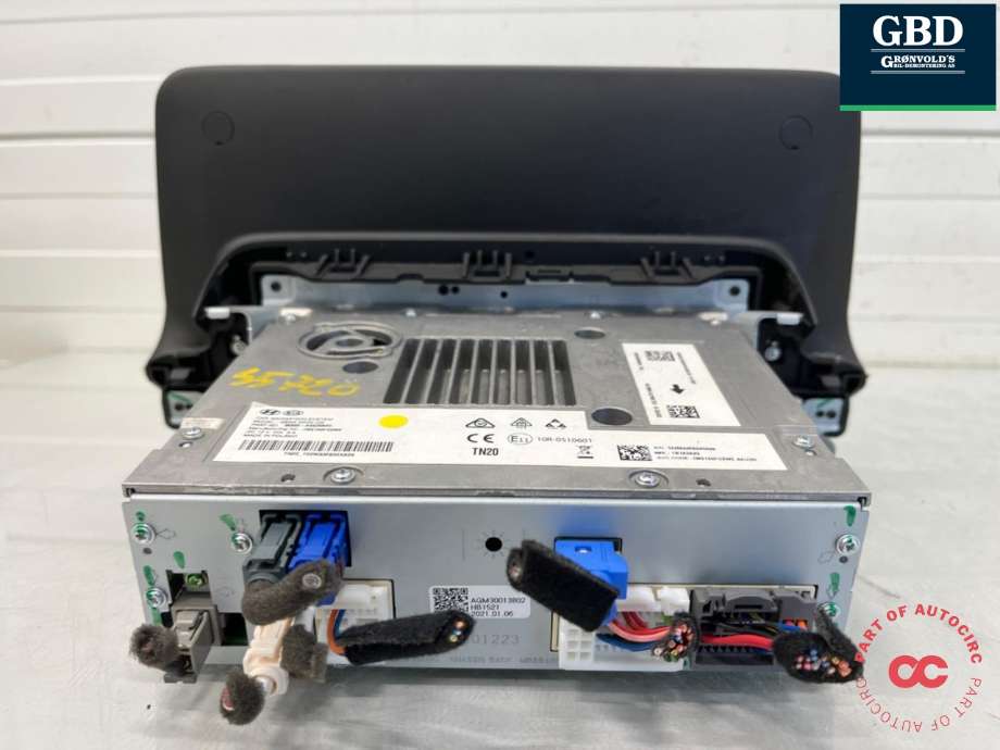 Bilstereo navigasjon skjerm til Hyundai Kona 2021-2023 (Type I, Fase 2) (96560K 4620NVC|96560-K4620NVC|)