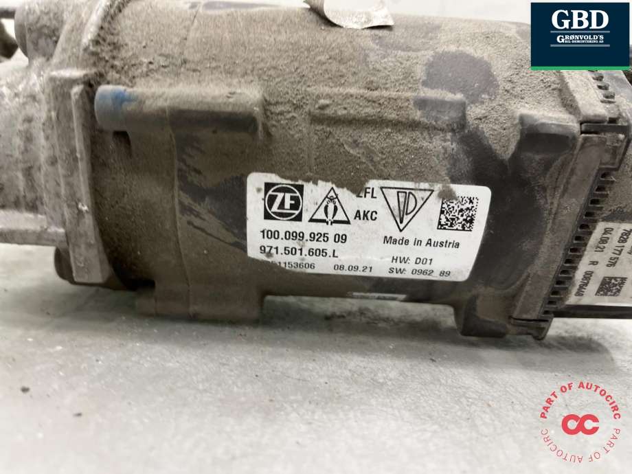 Tannstang elektrisk til Porsche Taycan 2019-->>  (PAD 423 051 C|9J1 423 051 AG|971501605L| 10009992509)