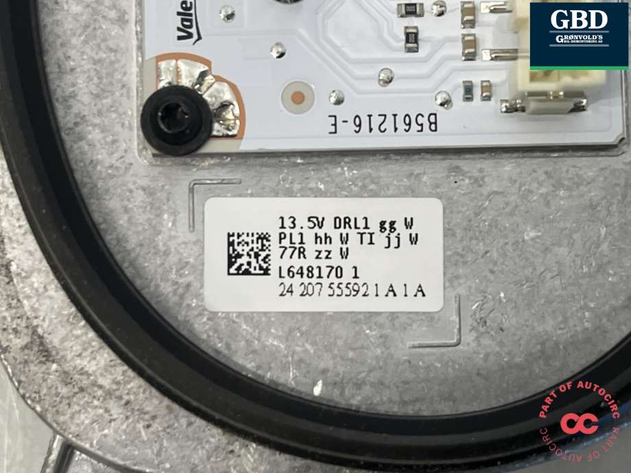 Styreenhet LED til VW ID.7 2023-->>  (992 941 592 AG|B561216-E|)