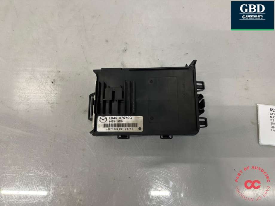 Styreenhet comfort (BCM) til Mazda CX-5 2012-2017 (Type I)  (KD45675Y0G|KD45 675Y0G|)