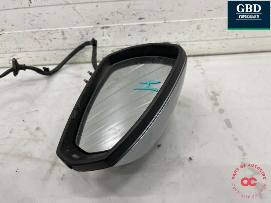 Speil høyre til Audi A3 2012-2016 (Type III, Fase 1) (8V1 857 410 G|8V1 857 410 G 9B9|8V1 857 410 AA 9B9)