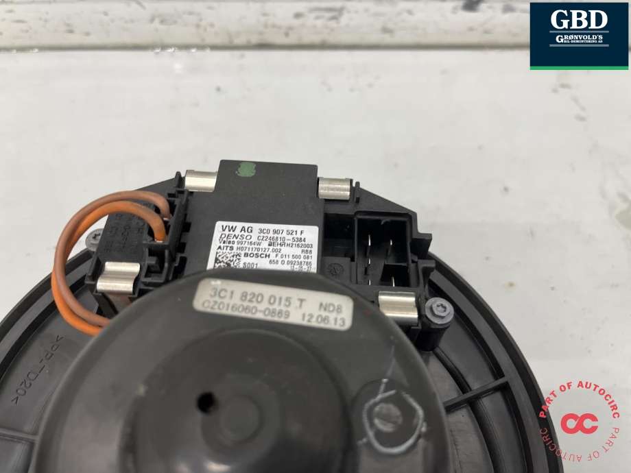 Varmeapparat motor til VW Passat 2011-2015 (B7) (B7) (1K1 820 021|1K1 820 015 Q|)