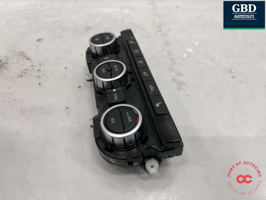 Varmeapparat betjening til VW Passat 2011-2015 (B7) (B7) (3AA 907 044 BD|3AA 907 044 BD ZJU|3AA 907 044 CM ZJU)