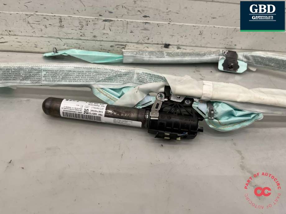 Airbag gardin høyre til VW Passat 2011-2015 (B7) (B7) (3C0 880 742 G|)