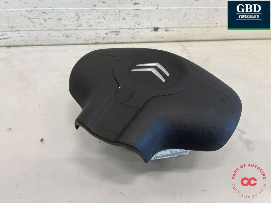 Airbag ratt til Citroën C3, Picasso, 2009-2017  (96 787 709 ZD)