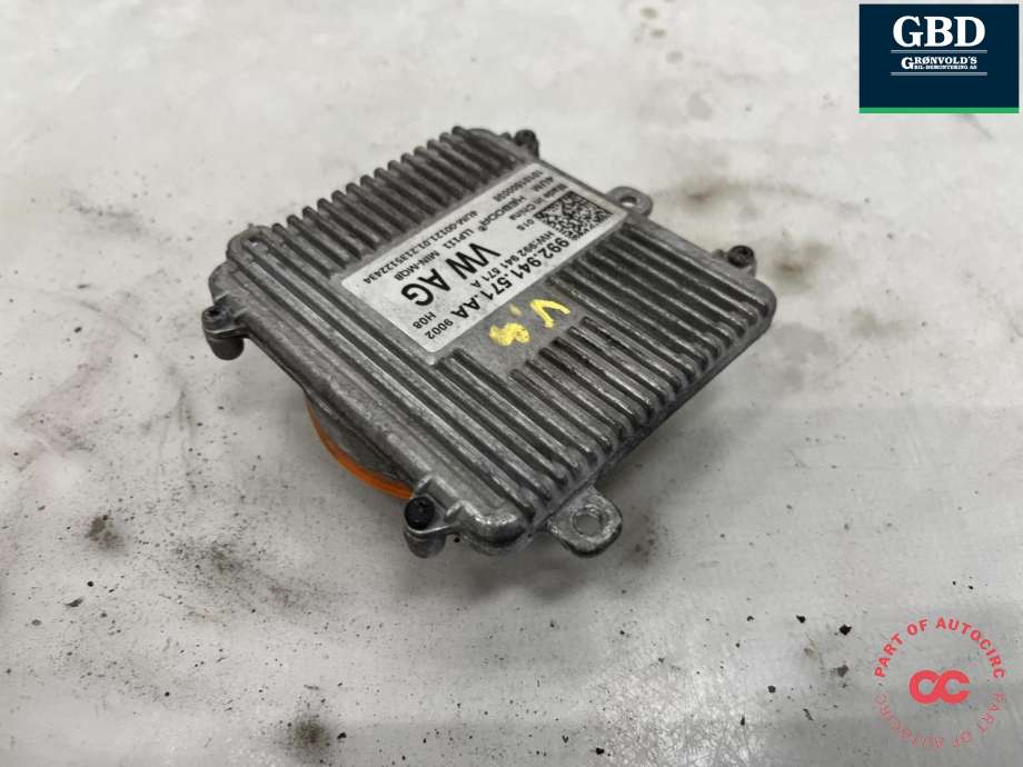 Styreenhet xenon/ballast til Škoda Superb 2015-->> (Type III) (992 941 571 AA|)