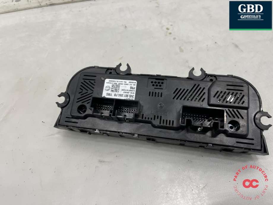 Varmeapparat betjening til Škoda Superb 2015-->> (Type III) (3V0 907 044 FB|3V0 907 044 FB YMS|)