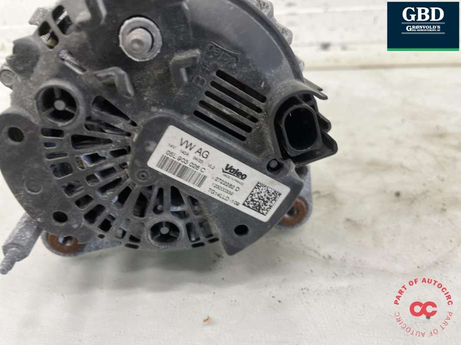 Dynamo diesel til Škoda Superb 2015-->> (Type III)  (05L 903 026 C|05L 903 026 CX |05L 903 026 B|05L 903 026 BX)