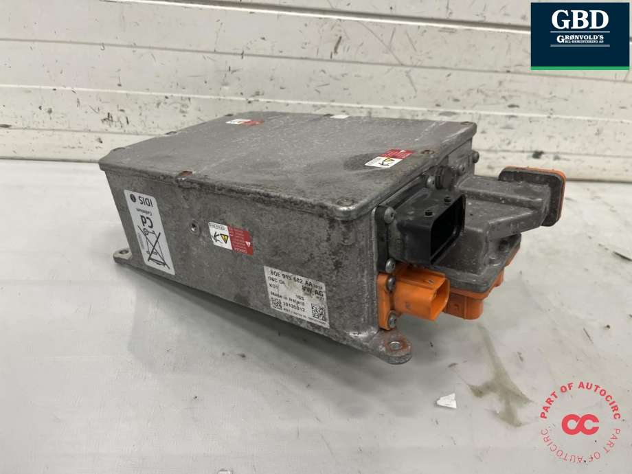 Batterilader (OBC - On Board Charger) til Audi A3 2012-2016 (Type III, Fase 1)  (5QE 915 682 AA|)
