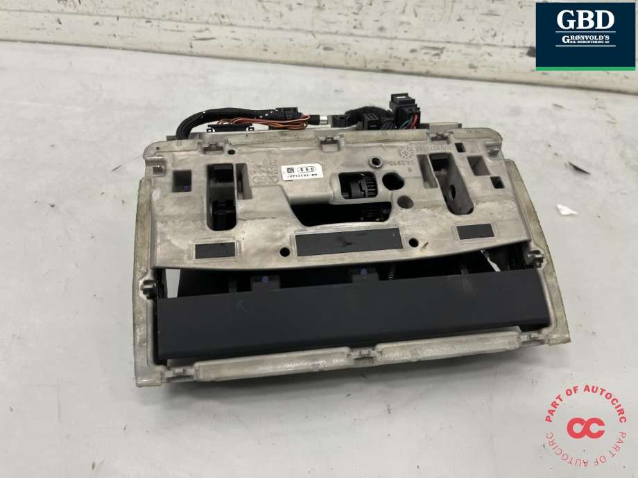 Varmeapparat betjening til Audi A3 2012-2016 (Type III, Fase 1)  (8V0 820 043 G|8V0 820 043 G  IMJ|)