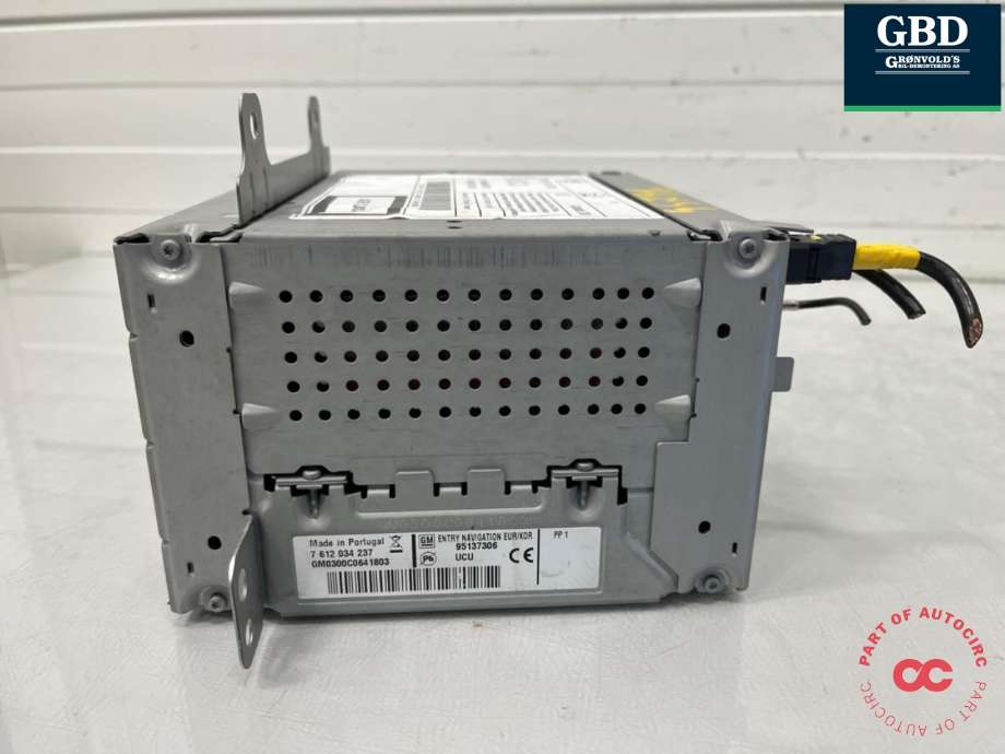 Bilstereo til Opel Mokka 2012-2016 (Type I, Fase 1)  (95326942|95 137 306|45-311-6246)