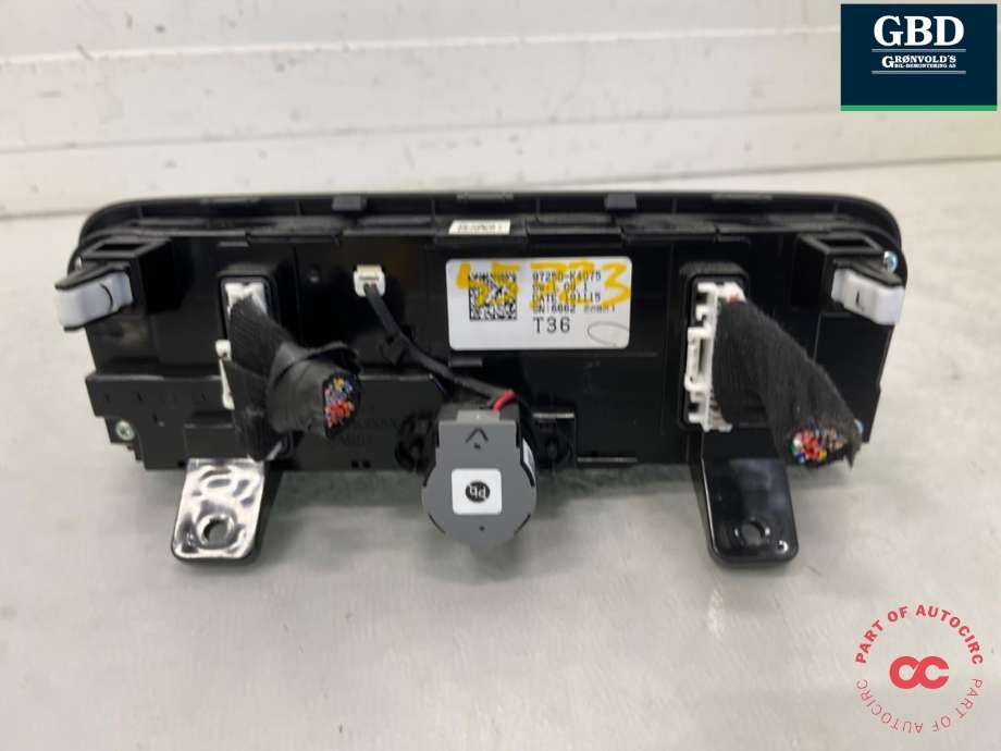 Varmeapparat betjening til Hyundai Kona 2017-2021 (Type I, Fase 1) (97250K 4075SPS|97250-K4XXX|97250-K4075)