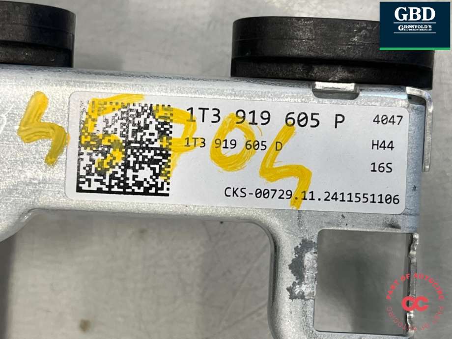 Multimedia display (MCU - Media Controller Unit) til VW ID.3 2020-->> (1T3 919 605 P|1T3 919 605 T|1T3 919 605 D)