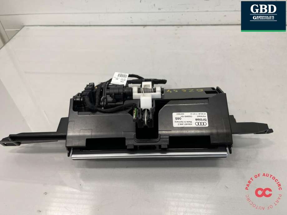 Bilstereo navigasjon skjerm til Audi A6 2011-2014 (Type IV, Fase 1) (C7) (C7) (4G0 919 607 J|4G8.857.346.D|)